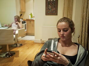 Bags for boobs. Teenage girls sell off sexy pictures for accessories.