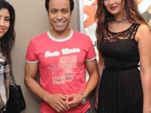 نور مع سامح حسين