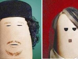 هتلر والقذافي