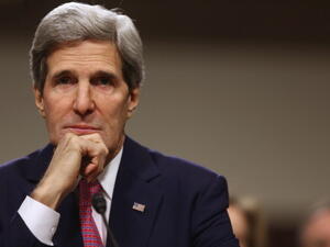 During the phone call, Kerry and Fahmy "agreed that there can be no place for violence in Egypt and that the Egyptian people deserve peace and calm," Psaki said. [Getty Images]