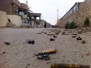 Fighting began in the Ramadi area on December 30, 2013, when security forces removed the main anti-government protest camp set up after demonstrations broke out in late 2012 against what Sunni Arabs say is the marginalisation and targeting of their community. [AFP]
