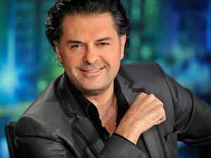 Yep, Ragheb is all smiles after appearing on Italian TV! (Image: Facebook)