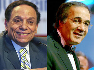 Adel Imam and Mahmoud Yacine may be working together for the first time in their long careers. (Image: Facebook)