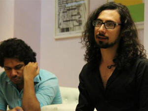 Adham Hafez, Haraka, meeting with the artists.