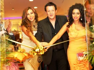 Celebrities during the opening
