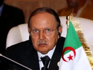 Algerian President Abdelaziz Bouteflika, former friend to the now beleaguered Gaddafi, turns his back on ex-ally, now 'wanted' man.