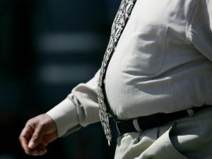 The result of too much couscous.  The result of too much couscous.