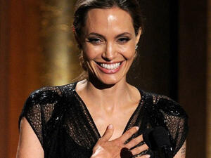 Thankful humanitarian Angelina Jolie (Image: Facebook)