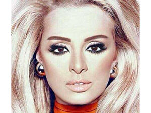 The picture of a blonde Angham creating a buzz amongst her fans. (Image: Facebook)