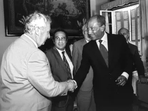 This ill-fated treaty at Camp David 1978 for Sadat may have seen its time or had its day, speculate some, now that 
things are cooling off (if not heating up) on the border between Israel and Egypt.