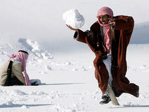 From paranoia to snowball fights, Arabs can find the fun in anything. From paranoia to snowball fights, Arabs can find the fun in anything.