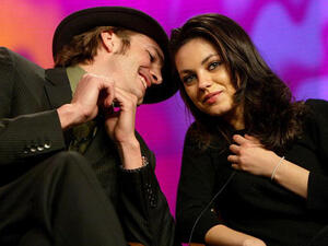 Ashton Kutcher and Mila Kunis have been friends for years. (Photo from 2004 by Kevin Winter/Getty Images)