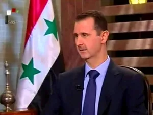 Assad is handling the mutiny in his country, according to his latest state TV broadcast. His address to the public comes as his forces clamp down 'terrorists' as he has taken to labeling his rebelling citizens.