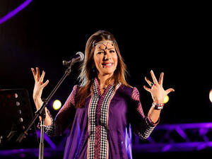Asala is accused of cooperating with Israel after her recent visit to Palestine. (Image: Facebook)