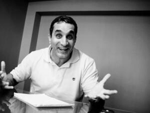 They call him "the Egyptian Jon Stewart", Bassem Youssef’s satirical news show “Al Bernameg“ (The Program) (picture courtesy of arabawy)