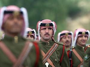 The Bedouin Guards of Honor at the Royal Palace in Jordan The Bedouin Guards of Honor at the Royal Palace in Jordan