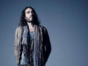 British comedian Russell Brand says he has cancelled Middle Eastern dates on his forthcoming tour after promoters said they couldn't guarantee his safety.