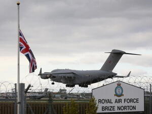 From Afghanistan to the UAE? Britain's Royal Air Force at Brize Norton
