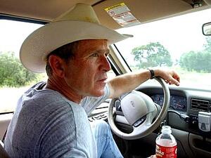 Osama bin Laden may have copied George W. Bush in his element. (image courtesy of News Busters)