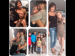 Cyrine hangin' with Anita. (Image: Twitter)