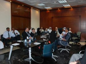 The workshop was attended by Mohamed Al Hadrami, an Advisor and Acting Director at Municipal Regulations and a number of employees from DMA's different departments