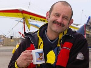 Dave Sykes, the British paraplegic pilot who was recently in Muscat for a short stopover en route a solo, record-breaking journey from UK to Australia