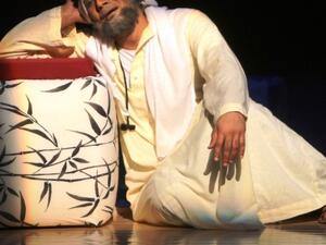 An acting scene at Dubai Festival for Youth Theatre