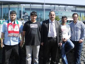 The winners in Wolfsburg, Germany