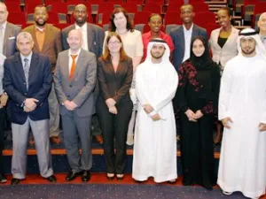 The Swiss delegation with Dubai eGovernment staff