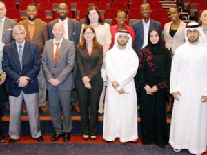The Swiss delegation with Dubai eGovernment staff