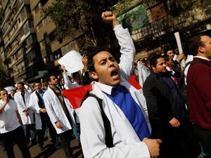 Egyptian students have led the revolution from the start