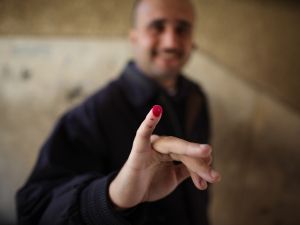 Proud Egyptian voter. Proud Egyptian voter.