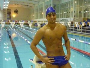 Sofyan El Gadi hopes his challenge at the London Olympics goes swimmingly!