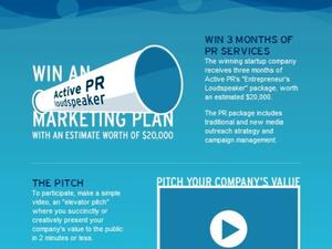 The competition calls for start-ups to submit a 2-minute “elevator” pitch in either English or Arabic explaining why they think their start-up business deserves to be recognized across the MENA region