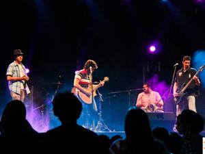 "Fabrica Band" rockin' out on stage back in May, 2012. (Image: Facebook)