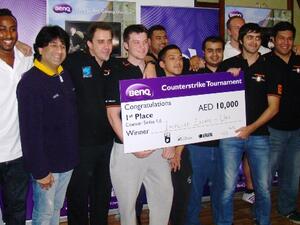 Winners at BenQ Counter-Strike Tournament