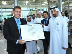 Steven Eastgate, After-Sales Manager at Gargash Enterprises during the opening