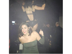 The Instagram picture that caused all the controversy for Ghada! (Image: Instagram)