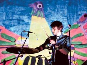 Gotye performs at the Dubai World Trade Centre on Friday night.