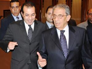 هيثم ناصر، مدير عام فندق رمسيس هيلتون يستقبل عمرو موسى