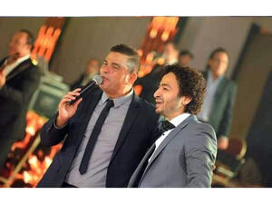 Hamada Hilal says him and Amr Diab are best buddies. (Image: Facebook)