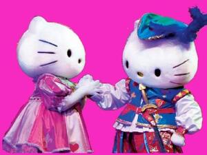 Hello Kitty and Dear Daniel enchanting their fans at BurJuman