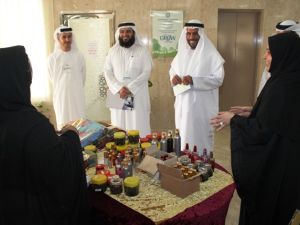 يعتبر معرض الأسر المنتجة بجهاز أبوظبي للرقابة الغذائية أحد مبادرات برنامج "عون" للمسؤولية المجتمعية