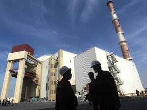 The reactor building at the Russian-built Bushehr nuclear power plant in southern Iran (Mehr News/AFP/File, Majid Asgaripour)