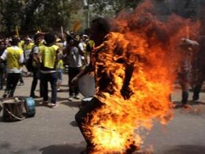 Israelis are burning