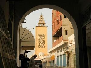El-Seed says his minaret project makes art visible as an actor in the process of Tunisia's cultural and political change