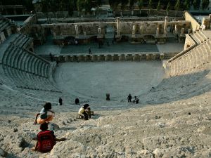 Jordan has a history of theatrical arts, even though the Street Theatre Group is more into public performance.  Jordan has a history of theatrical arts, even though the Street Theatre Group is more into public performance.