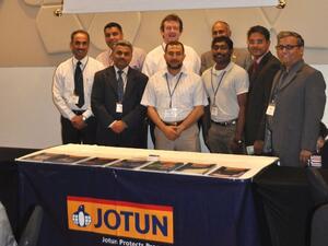Jotun booth at NACE