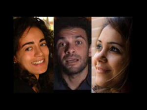 Karima Mansour, Tamer Said and Fairouz Karawya.