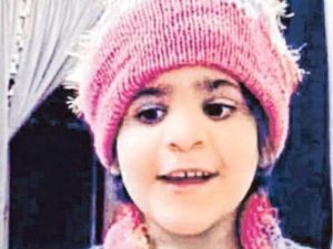 Luma, the five year-old girl who was tortured to death by her father Fayhan Al Gamdi. (Image courtesy of Gulf News)